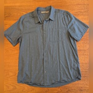 Icebreaker Short sleeved button up shirt (men's XL)